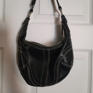 Black hobo bag by Coach